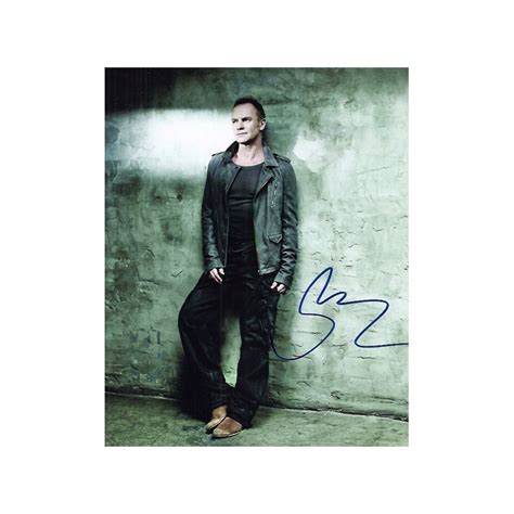 STING Autograph