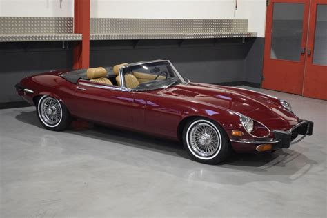 1974 Jaguar XKE E Type Series III Convertible 5 3L V12 Tuned Imports