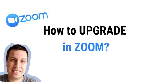 How To Upgrade Zoom Youtube