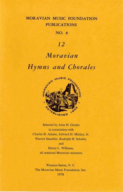 Moravian Book Of Worship Moravian Music Foundation