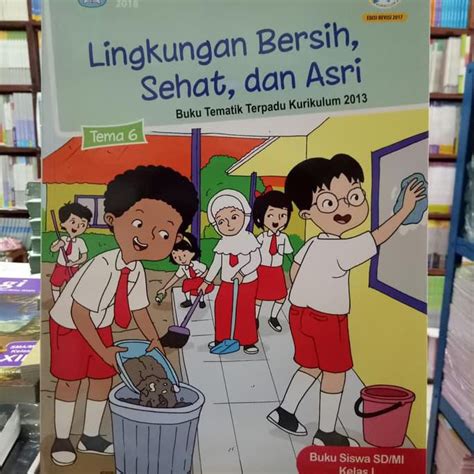 Jual Buku Sekolah Buku Tematik Sd Mi Kelas 1 Tema 6 Revisi K13N