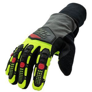 Waterproof Fleece Lined Impact A3 Cut Tundra Winter Work Gloves RAK