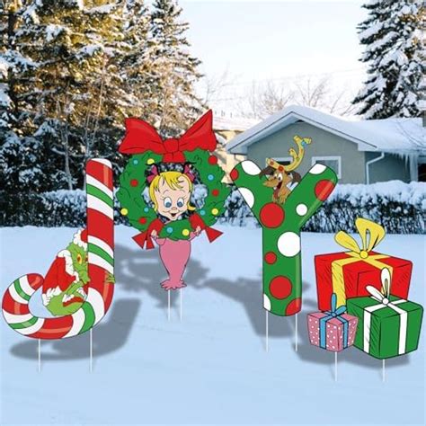 Amazon Outdoor Christmas Yard Decorations Pcs Christmas Fence