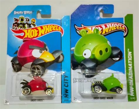 Hot Wheels Set De Vehículos Angry Birds Envío gratis