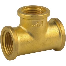 Brass Tee Female 130 G Syveco