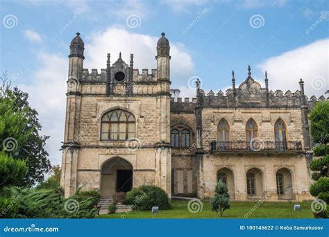 Dadiani Palace Located Inside a Park in Zugdidi, Georgia Stock Photo ...