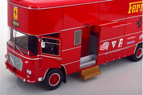 Fiat Om Rolfo Ferrari Race Transporter Red