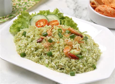 Resep Nasi Goreng Hijau Sarapan Sehat Dan Sedap Yang Siap Dalam 15