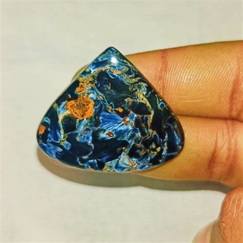 47 CT AAA Quality Namibian Pietersite Cabochon Pear Shape Pietersite