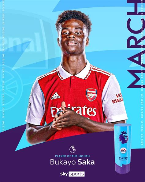 Waleed On Twitter Rt Skysportspl Breaking Bukayo Saka Is Named