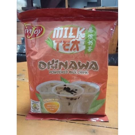 Sale Injoy Okinawa Milk Tea Powder Instant Powdered Milk Tea