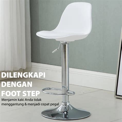 Jual Kursi Bar Hidrolik Barstool Bangku Cafe Makan Minibar Minimalis