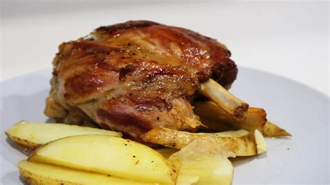 Receta Codillo De Cerdo Cocido Y Al Horno Super Tierno Youtube