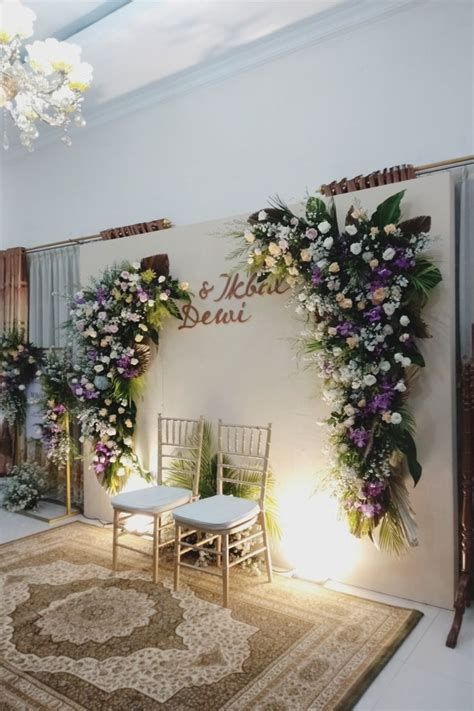 Pin By Anggada Decoration On Dekorasi Pernikahan Wedding Backdrop