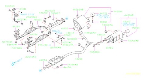 Subaru Outback Exhaust Pipe Rear Al A Subaru Part Wholesale