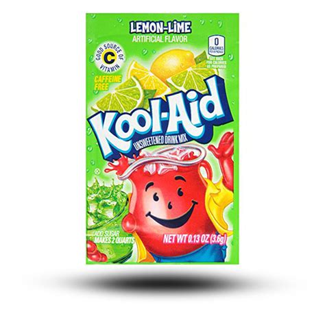 Kool Aid Lemon Lime Soft Drink Mix 4g