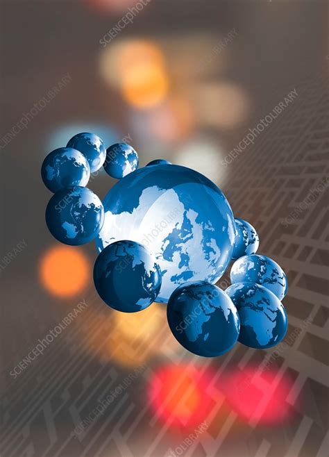 Earth-like planets, illustration - Stock Image - F015/9285 - Science ...