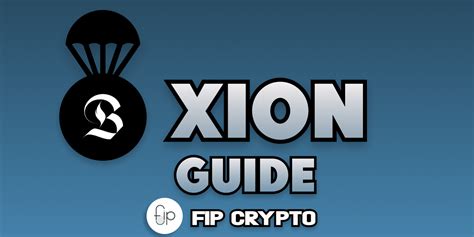 Burnt Xion Airdrop Guide New Layer 1 — Fip Crypto