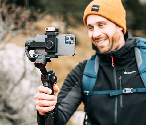 Hohem ISteady M6 Smartphone Gimbal Startet Mit Stativ Magnetischer LED