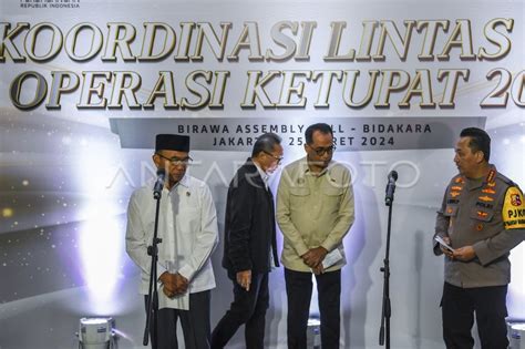 Rapat Koordinasi Lintas Sektoral Operasi Ketupat Antara Foto