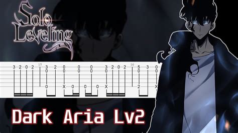 FREE TAB Solo Leveling Episode 6 OST DARK ARIA LV2 FINGERSTYLE