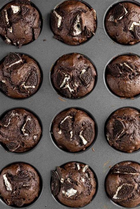 Easy Oreo Muffins With Chocolate Chips Home Made Interest