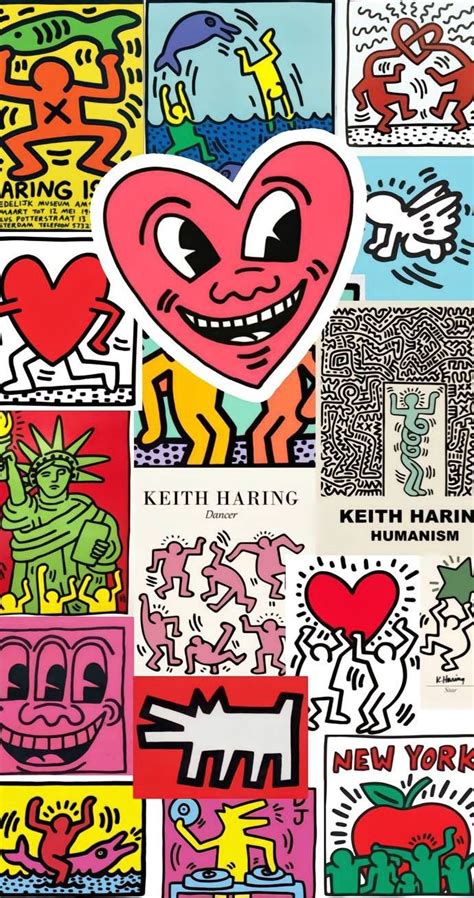 Three Eyed Face Wallpaper Yp X Keith Haring Artofit