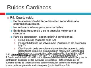 Ruidos Cardiacos Dr Bosio PPT