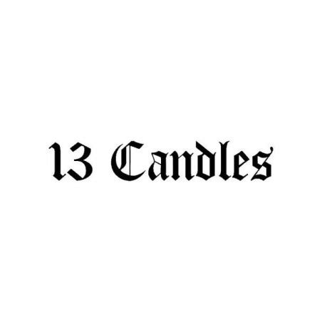 Buy 13 Candles Band Logo Vinyl Decal Online