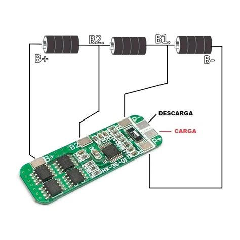 M Dulo Bms V S Controlador Celdas Litio Moviltronics