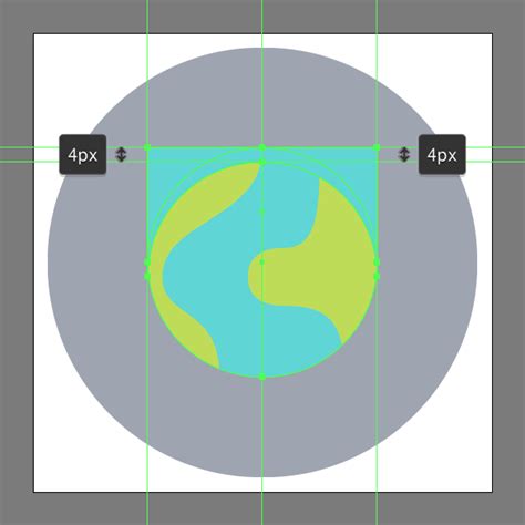 How to Create an Earth Emoji Icon in Adobe Illustrator CC - Vectips