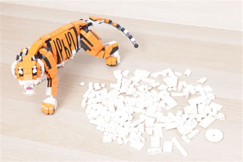 Lego White Tiger Decals