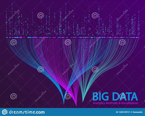 Vector Grande Del Concepto De La Visualizaci n De Los Datos Ilustración