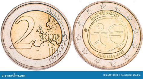 A Coin Collection of 2 Euro Commemorative Coins Stock Image - Image of ...