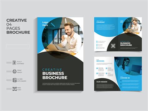 Business Brochure Design Template by Rabiul Alam on Dribbble