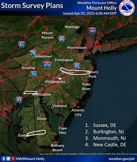 Multiple Tornadoes Confirmed In New Jersey Delaware 1 Killed