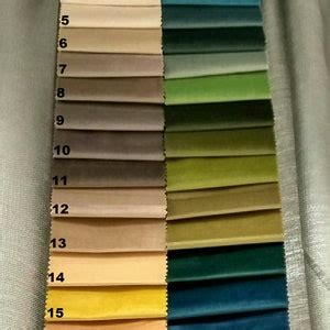 Velvet Curtains 50 Colors Custom Size Drapes. Luxury Bedroom, Living Room, Nursery Window ...