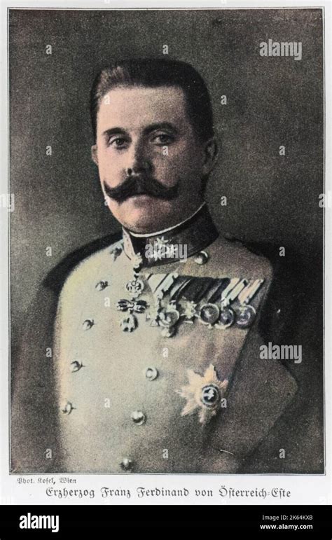 Uniform Archduke Franz Ferdinand Banque De Photographies Et Dimages