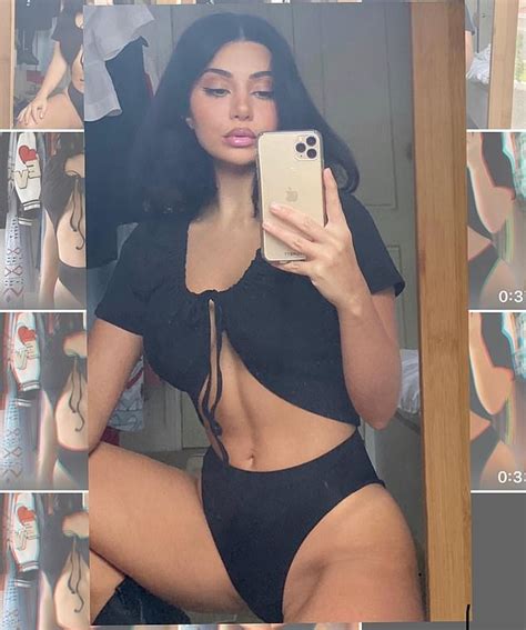 Martha Kalifatidis Poses In A Pair Of Black Bikini Bottoms And A