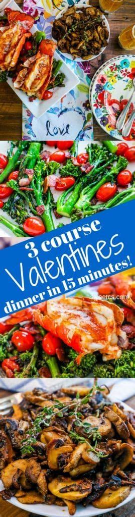 A Delicious Simple And Easy To Prepare 3 Course Valentines Day Dinner