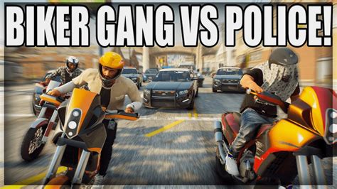 Biker Gang Vs Police GTA RP Grizzley World WHITELIST YouTube