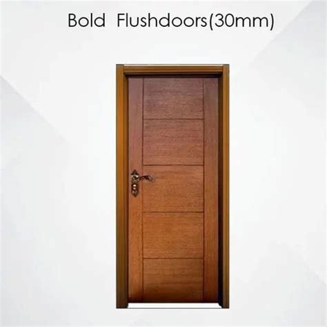 Interior 30mm Plywood Flush Door For Home At Rs 115 Sq Ft In Lucknow