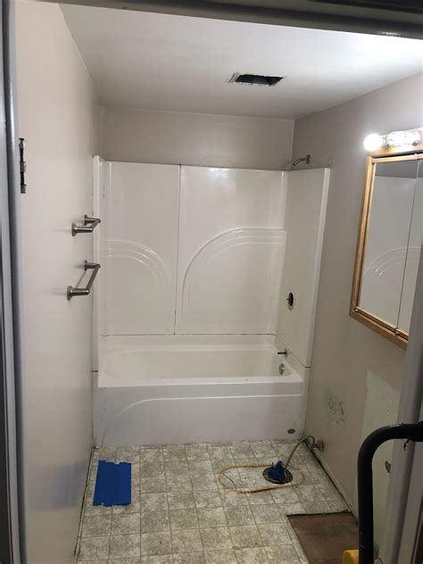 Replace Fiberglass Shower With Tile