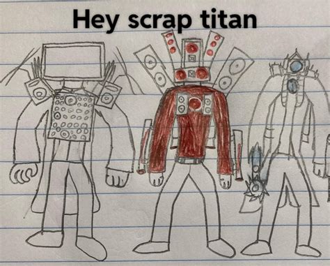 The reason he’s called Re-animated scrap titan : r/skibiditoilet