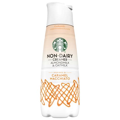 Starbucks Non Dairy Almond Oat Milk Liquid Coffee Creamer Caramel