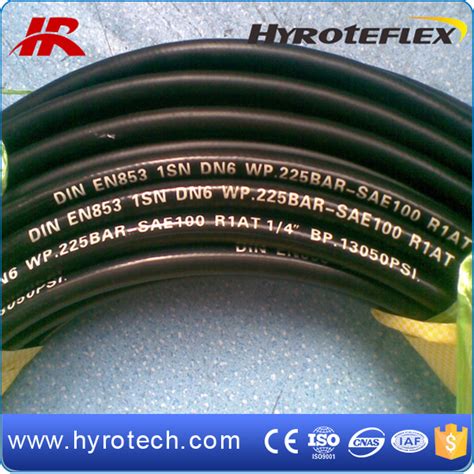 Inch High Pressure Steel Wire Braided Rubber Hose Hydraulic Hose Sae