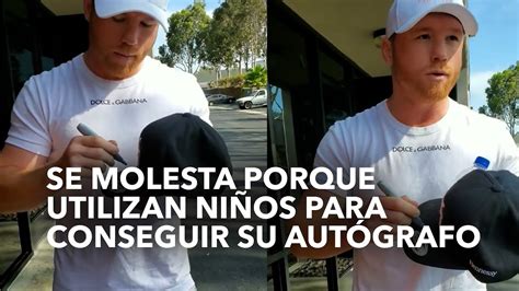 Hace enojar al Canelo Álvarez un supuesto vendedor de gorras YouTube