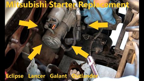 Mitsubishi Outlander Starter Replacement