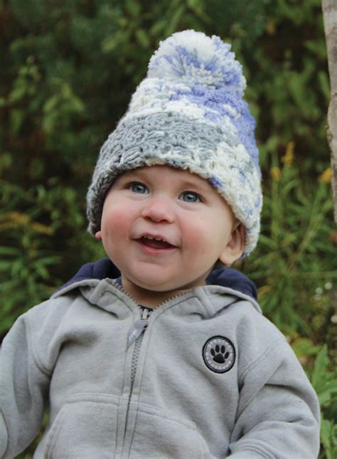 Baby Boy Crochet Hat Patterns for Beginners Mary Maxim Free Diagonal Ba ...