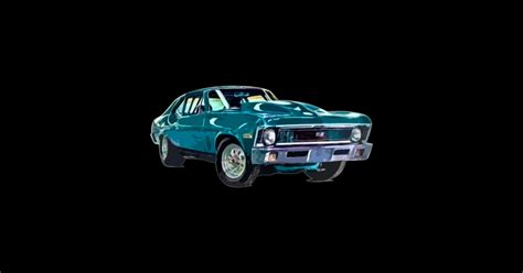 Chevy Nova Ss Muscle Cars Sticker Teepublic